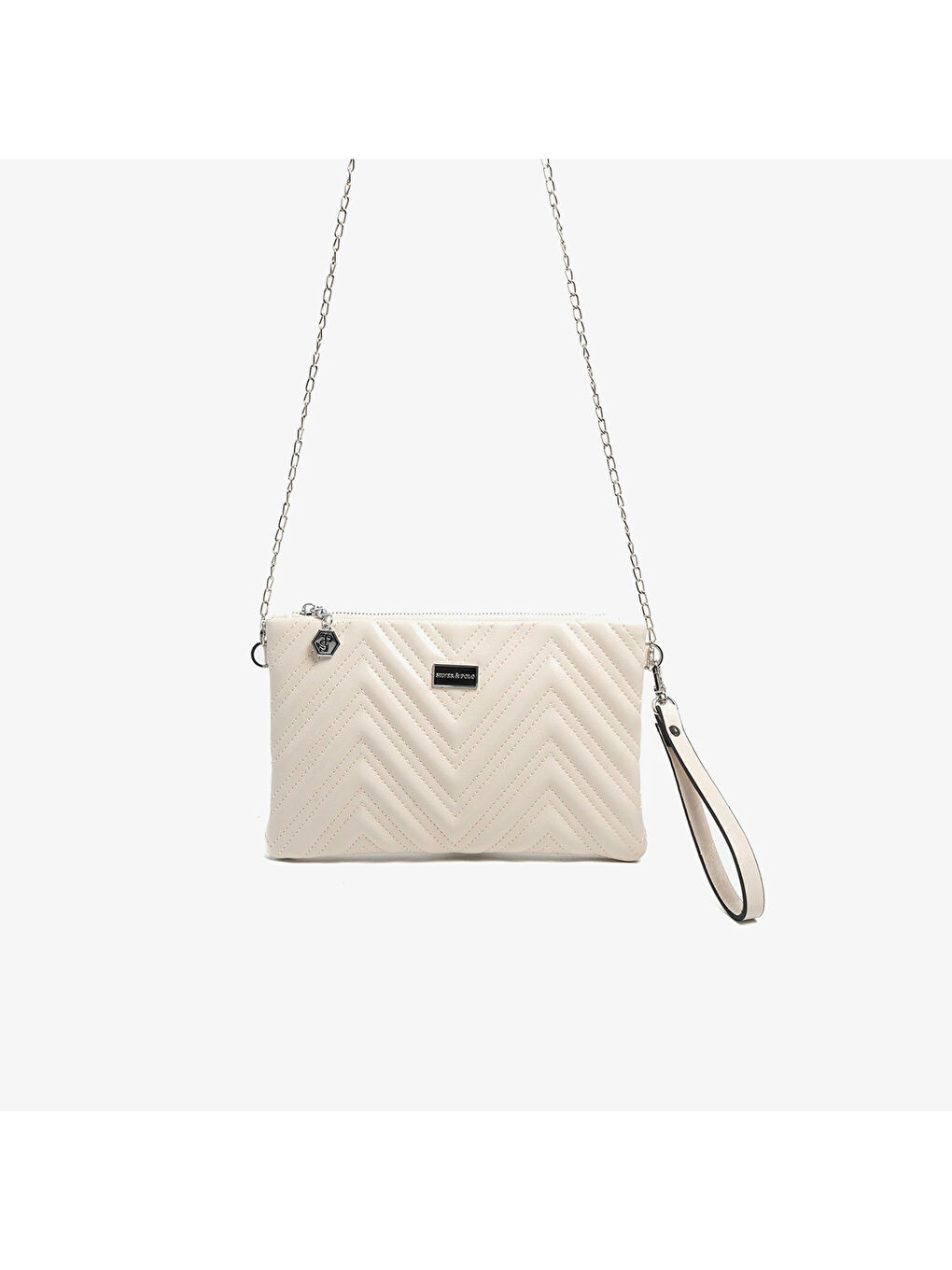 Kadın Portföy Çantası SP1250-M211 SILVER POLO Portföy & Clutch Bej-Bej-3