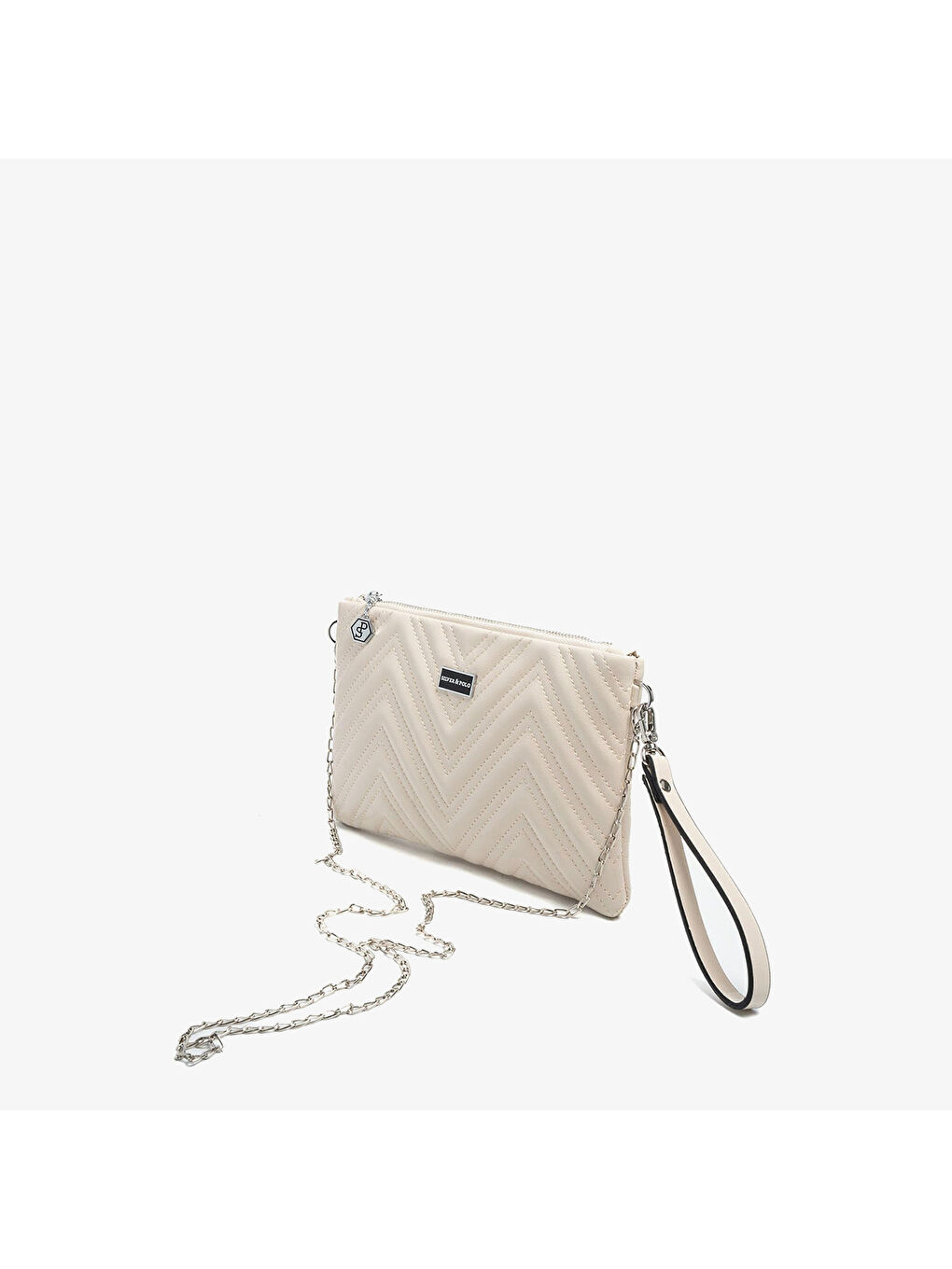 Kadın Portföy Çantası SP1250-M211 SILVER POLO Portföy & Clutch Bej-Bej-4