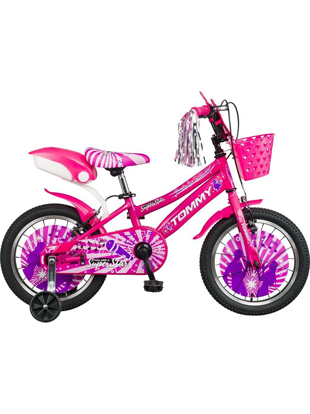 16 jant Bisiklet Lüx Aksesuarlı Cocuk Bisikleti 5-8 Yaş-1