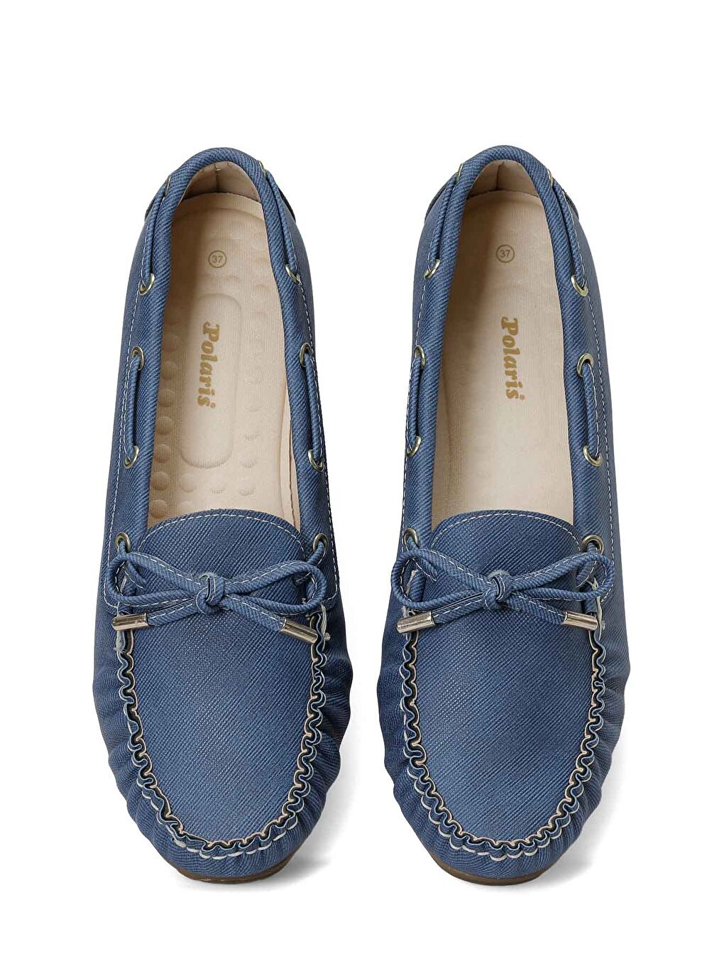 327020.Z 6FX Mavi Kadın Loafer-3