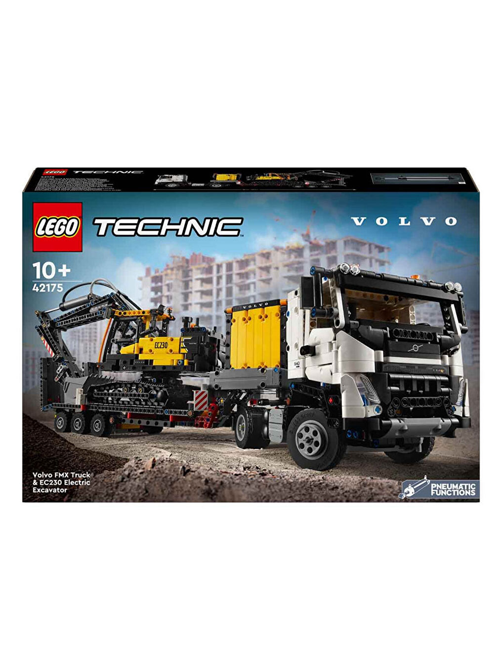 Technic Volvo FMX Kamyon ve EC230 Elektrikli Ekskavatör 42175-4