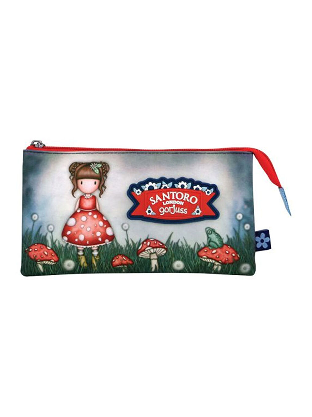 Gorjuss Little Mushroom 3 Bölmeli Kalem Çantası 1280GJ07