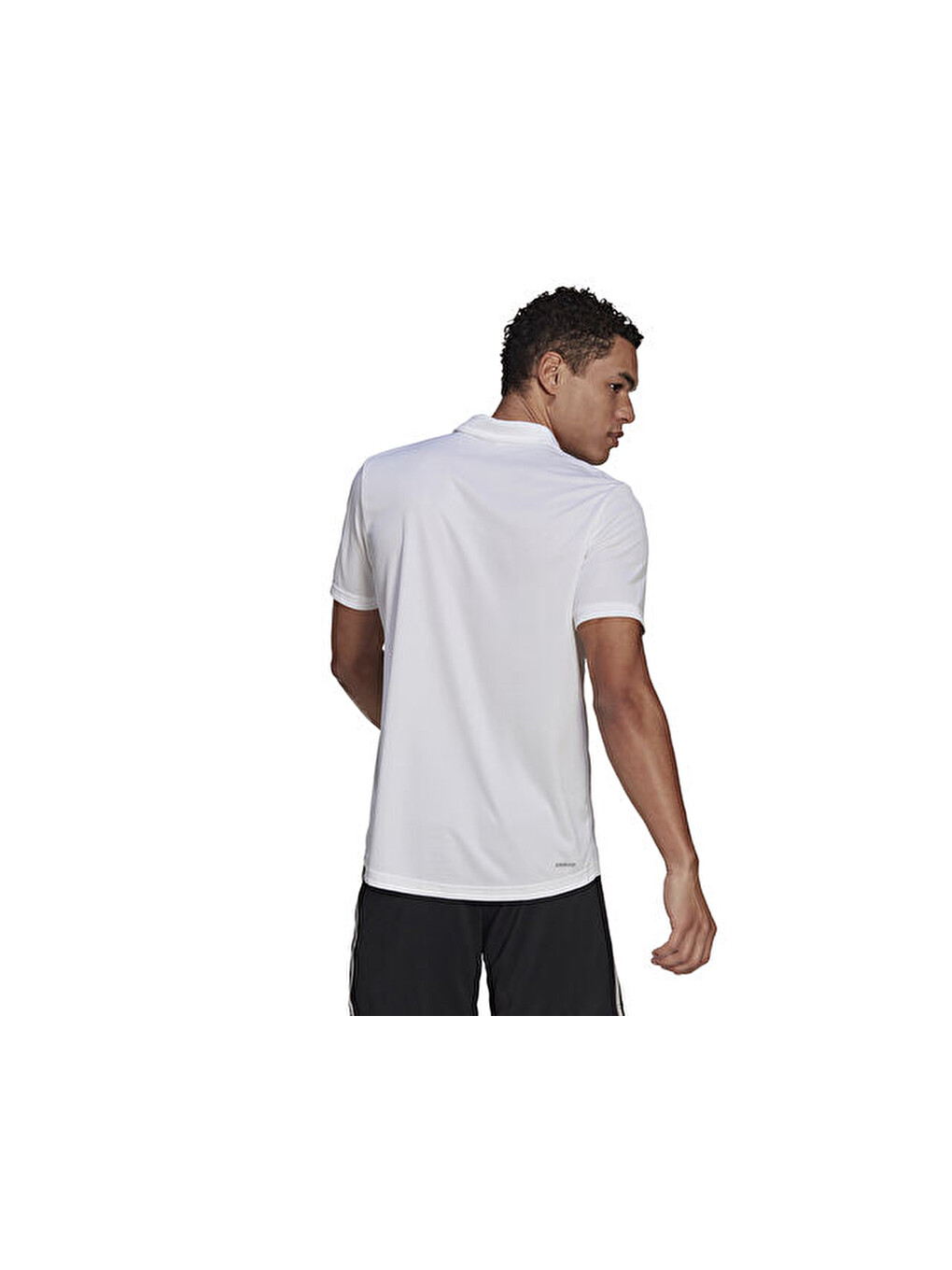 Erkek Antrenman Polo Tişört M Pl Ps Gm2154 Beyaz-1