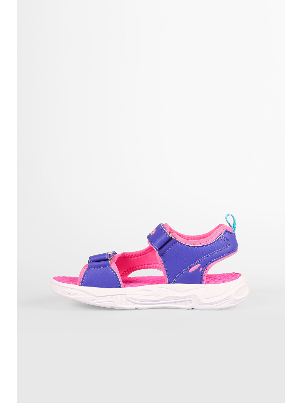 But Işıklı Kız Okul Öncesi Mor Sandalet-1