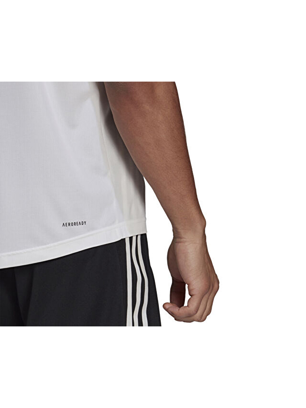 Erkek Antrenman Polo Tişört M Pl Ps Gm2154 Beyaz-5