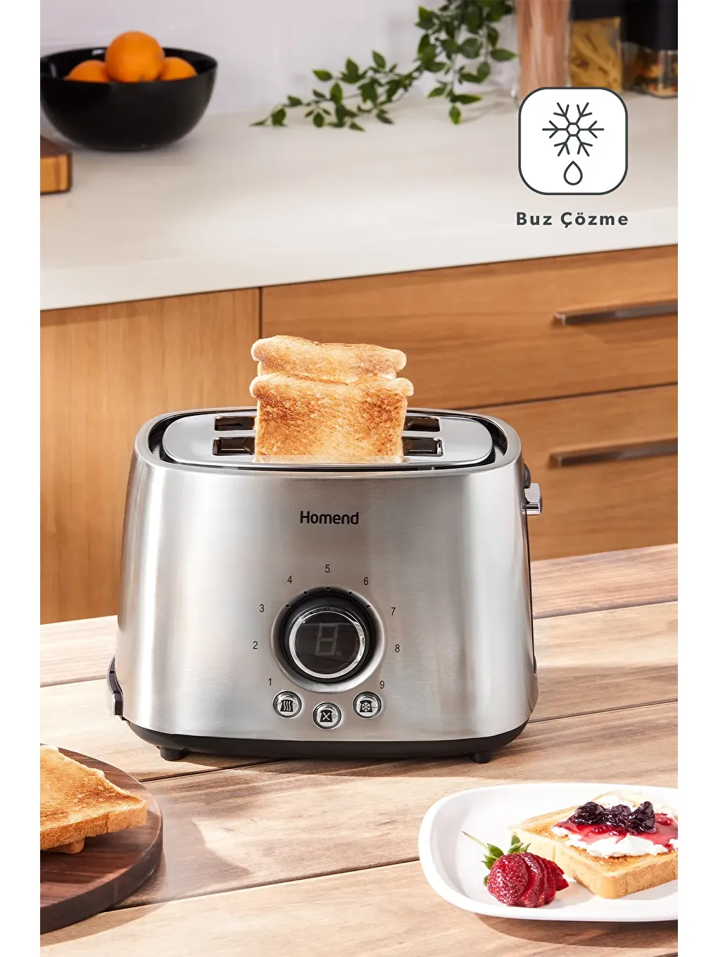 Breadfast 1502h 2 Dilim Kapasiteli Ekmek Kızartma Makinesi