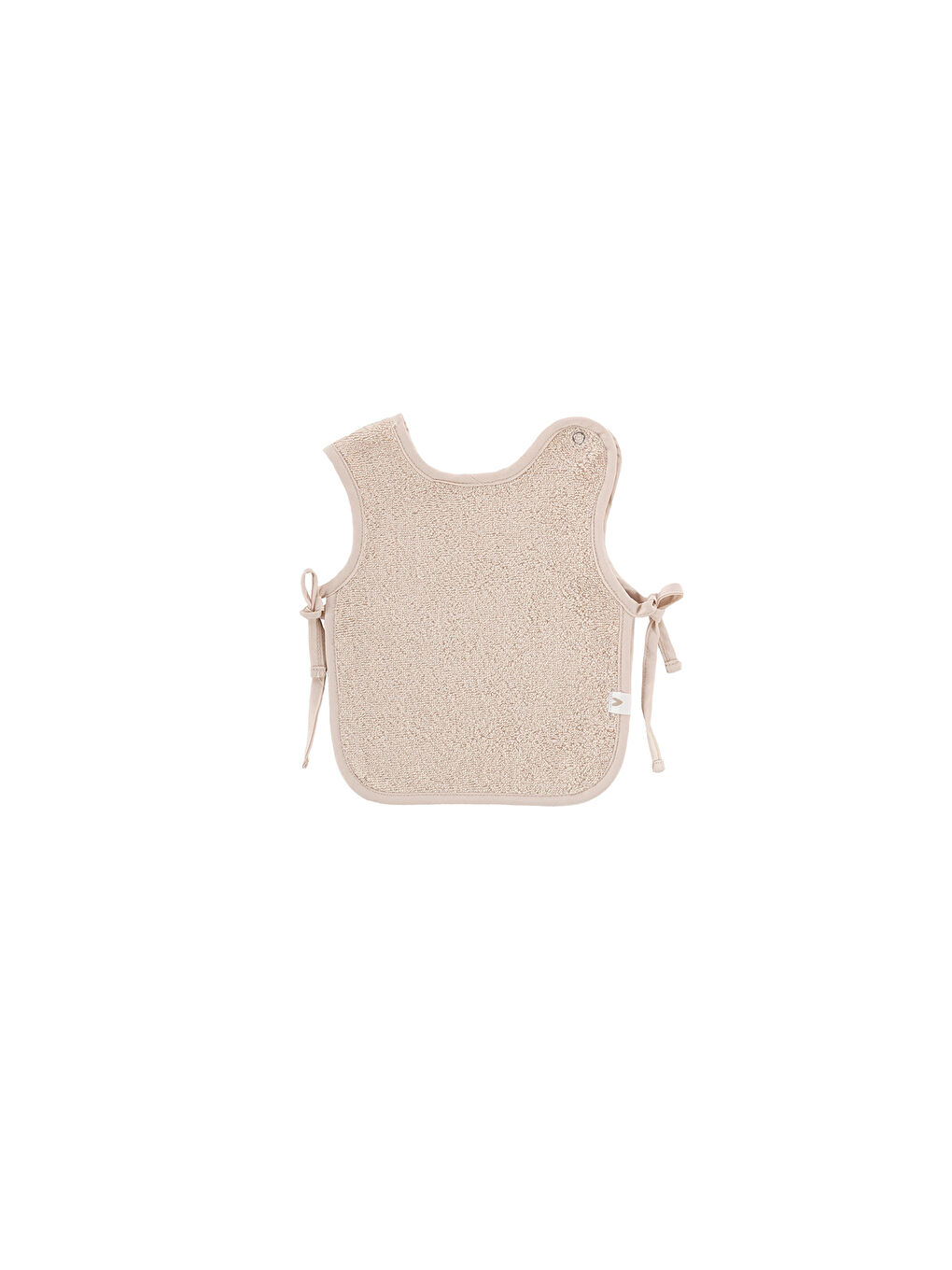 Colors of Joy 2'li Organik Pamuk Müslin Bebek Önlük Seti Bej-4