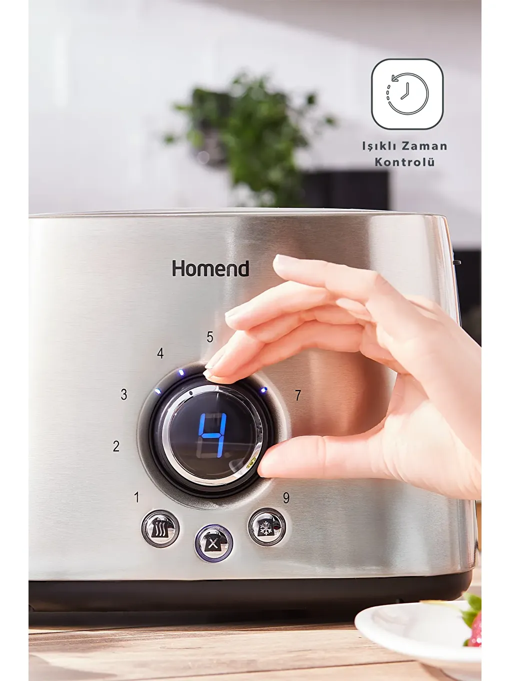 Breadfast 1502h 2 Dilim Kapasiteli Ekmek Kızartma Makinesi-3