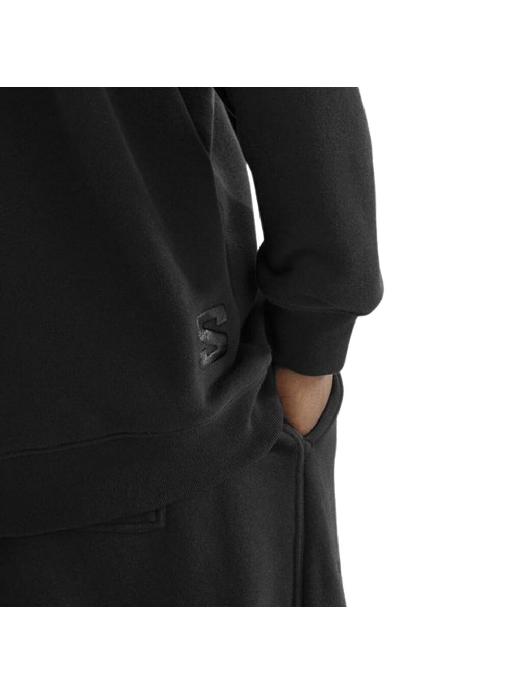 Sal Logo Pride Hoodie Erkek Siyah Kapüşonlu Sweatshirt-1