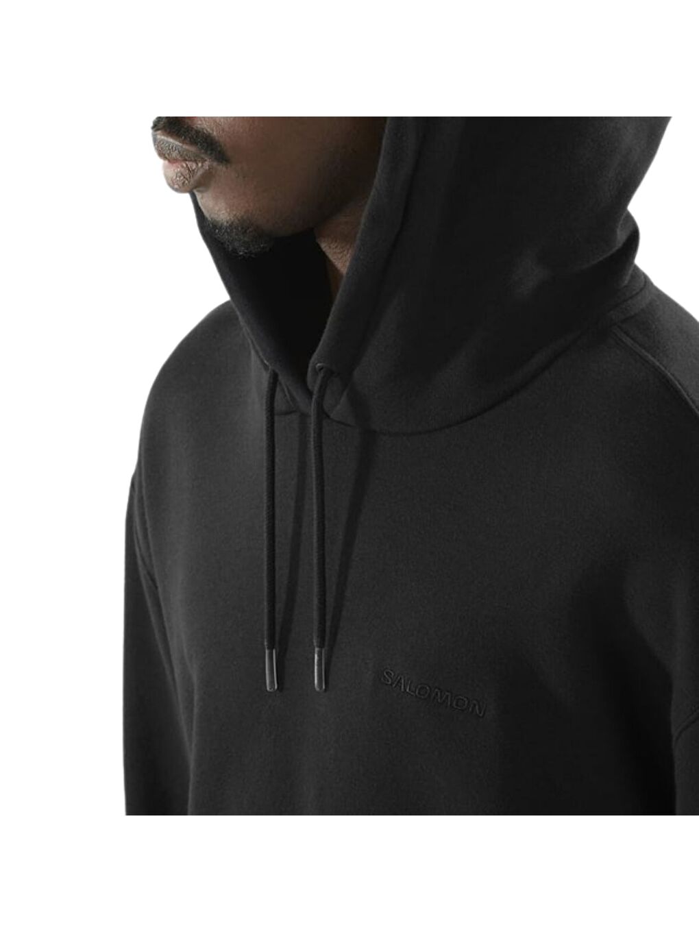 Sal Logo Pride Hoodie Erkek Siyah Kapüşonlu Sweatshirt-3