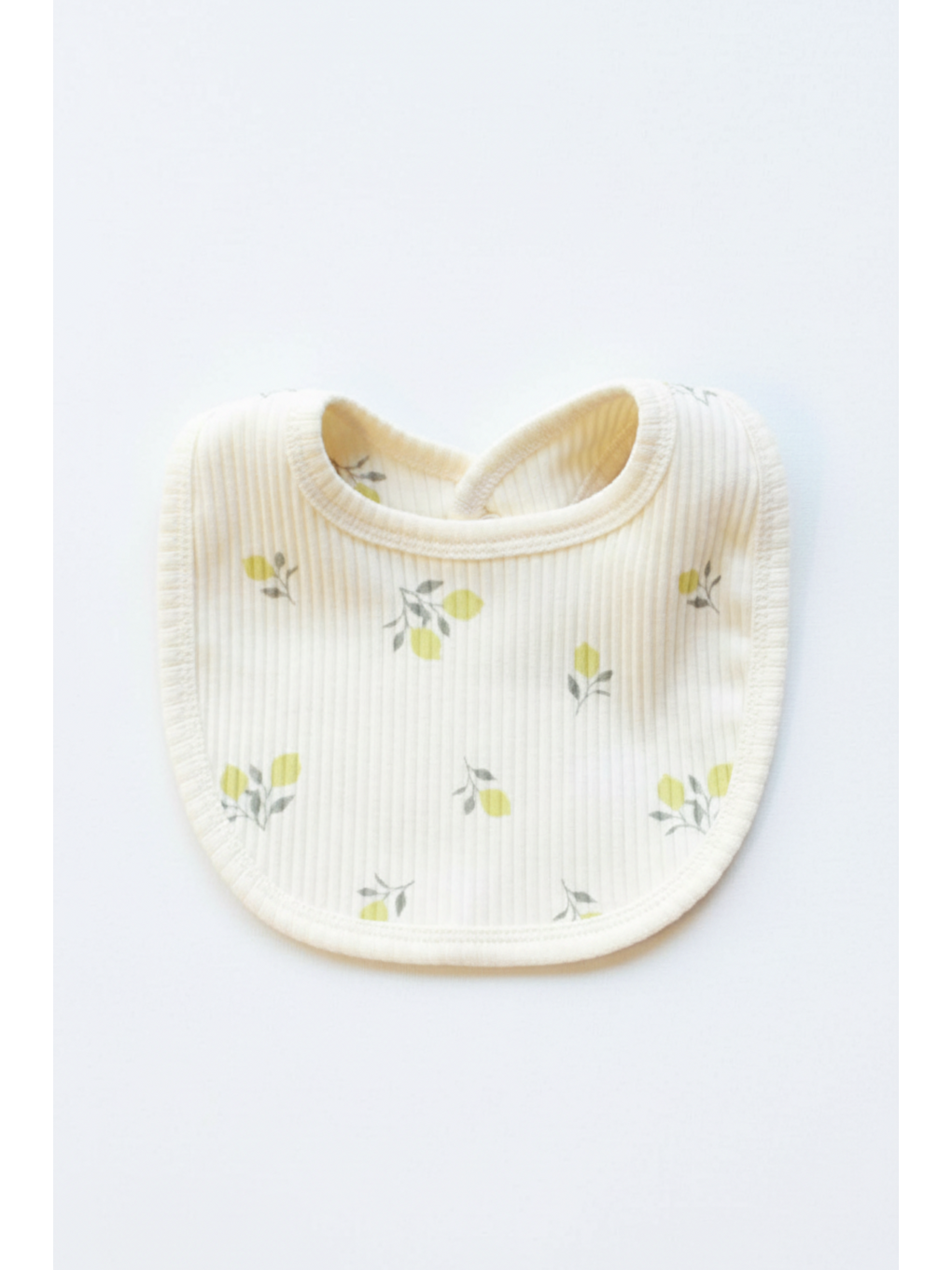 Limon Desenli Kaşkorse Çıt Çıtlı Bebek Önlük