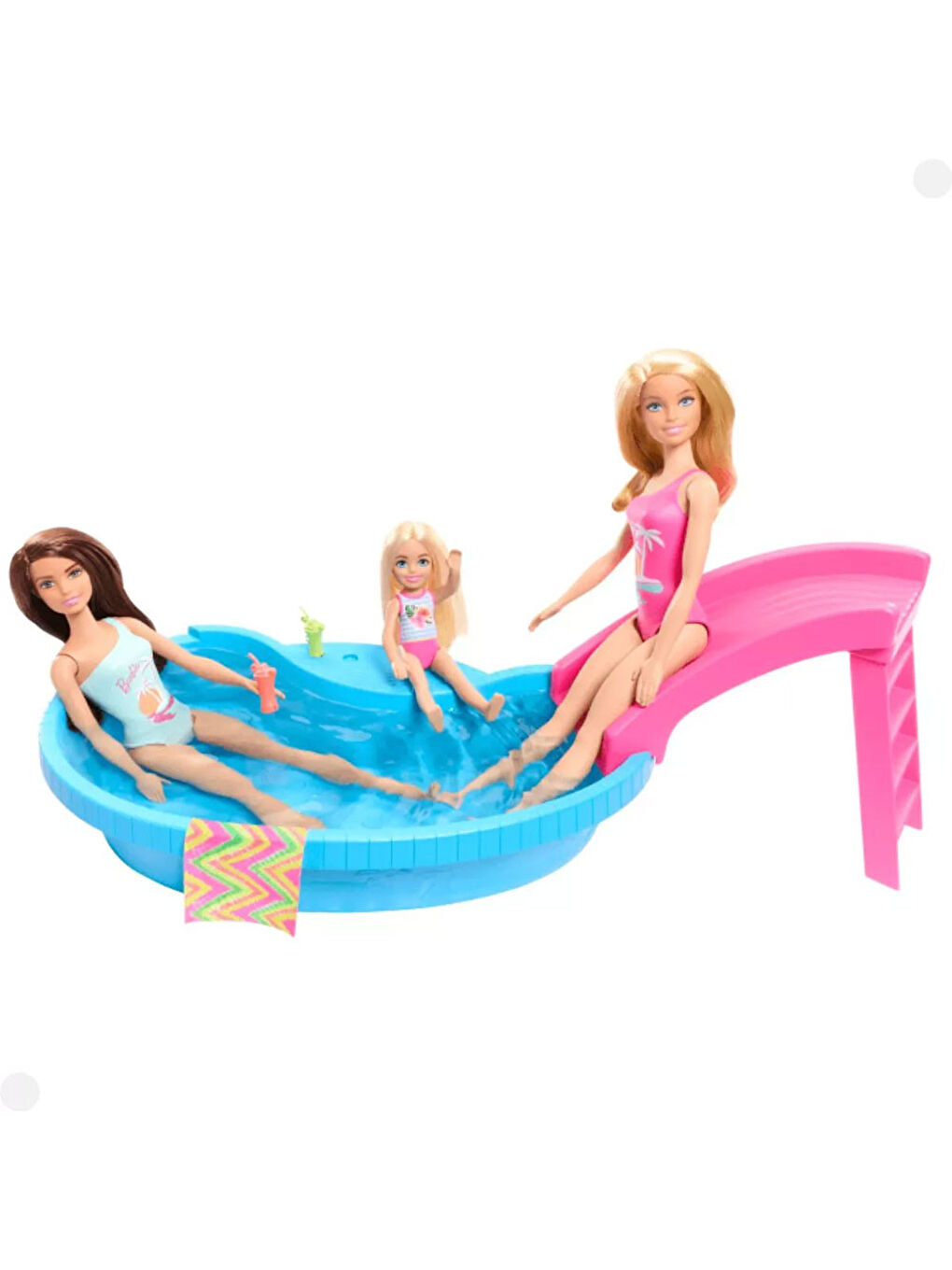 Barbie Bebek Ve Havuz Oyun Seti HRJ74-1