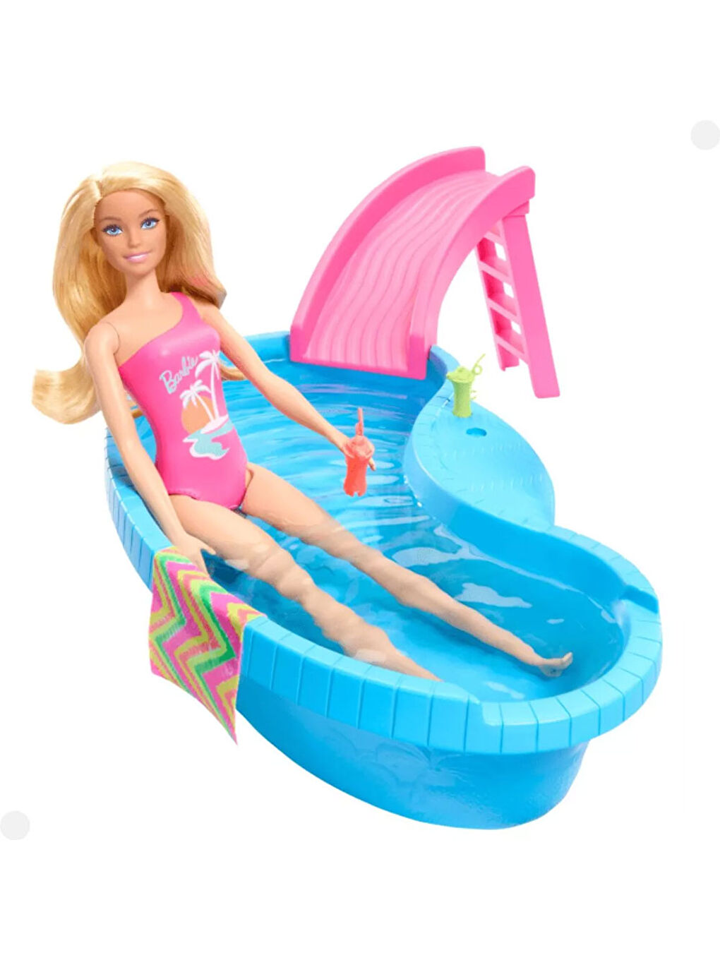 Barbie Bebek Ve Havuz Oyun Seti HRJ74-3