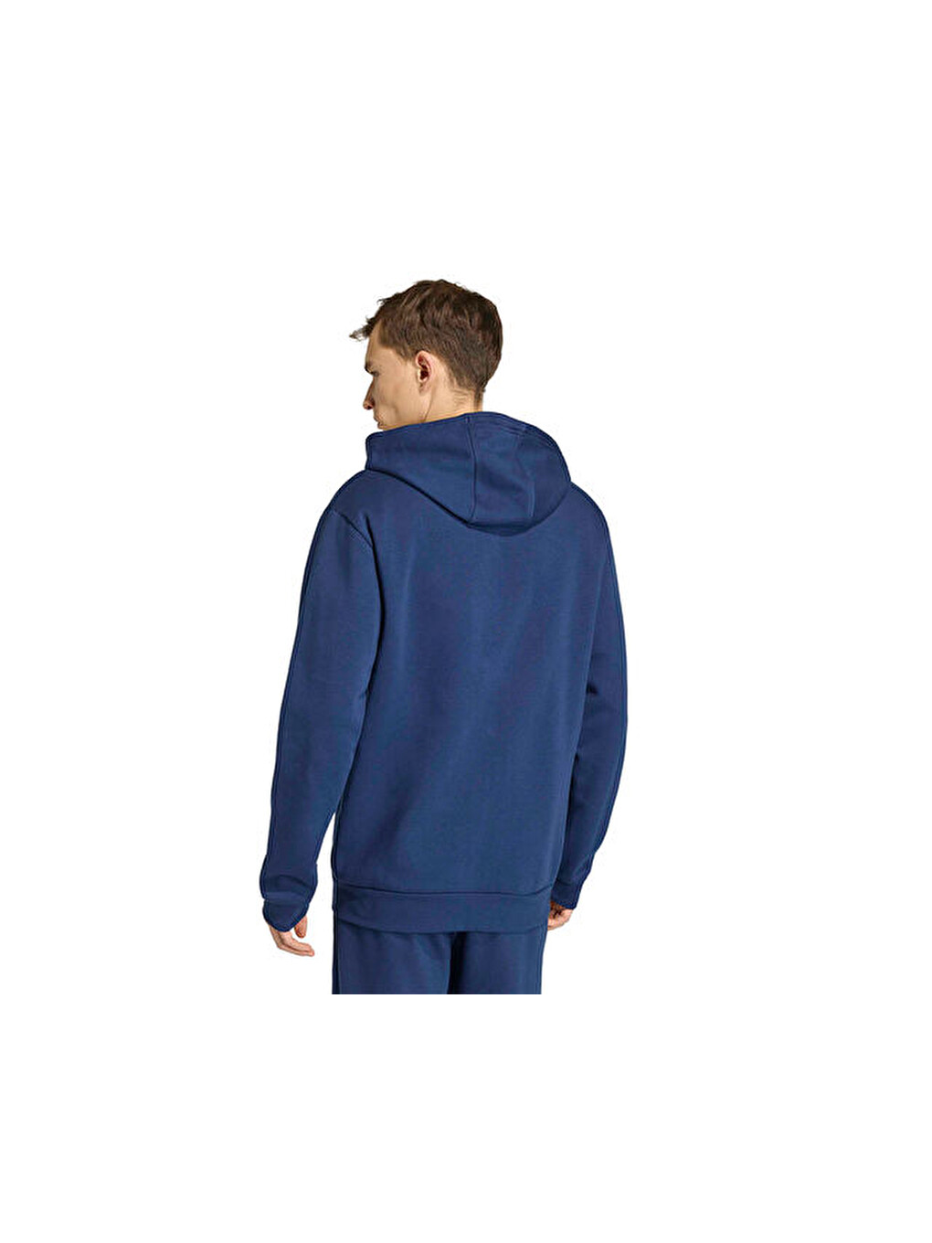 Ent26 Fz Hood Erkek Futbol Kamp Fermuarlı Sweatshirt Kf5946 Lacivert-1