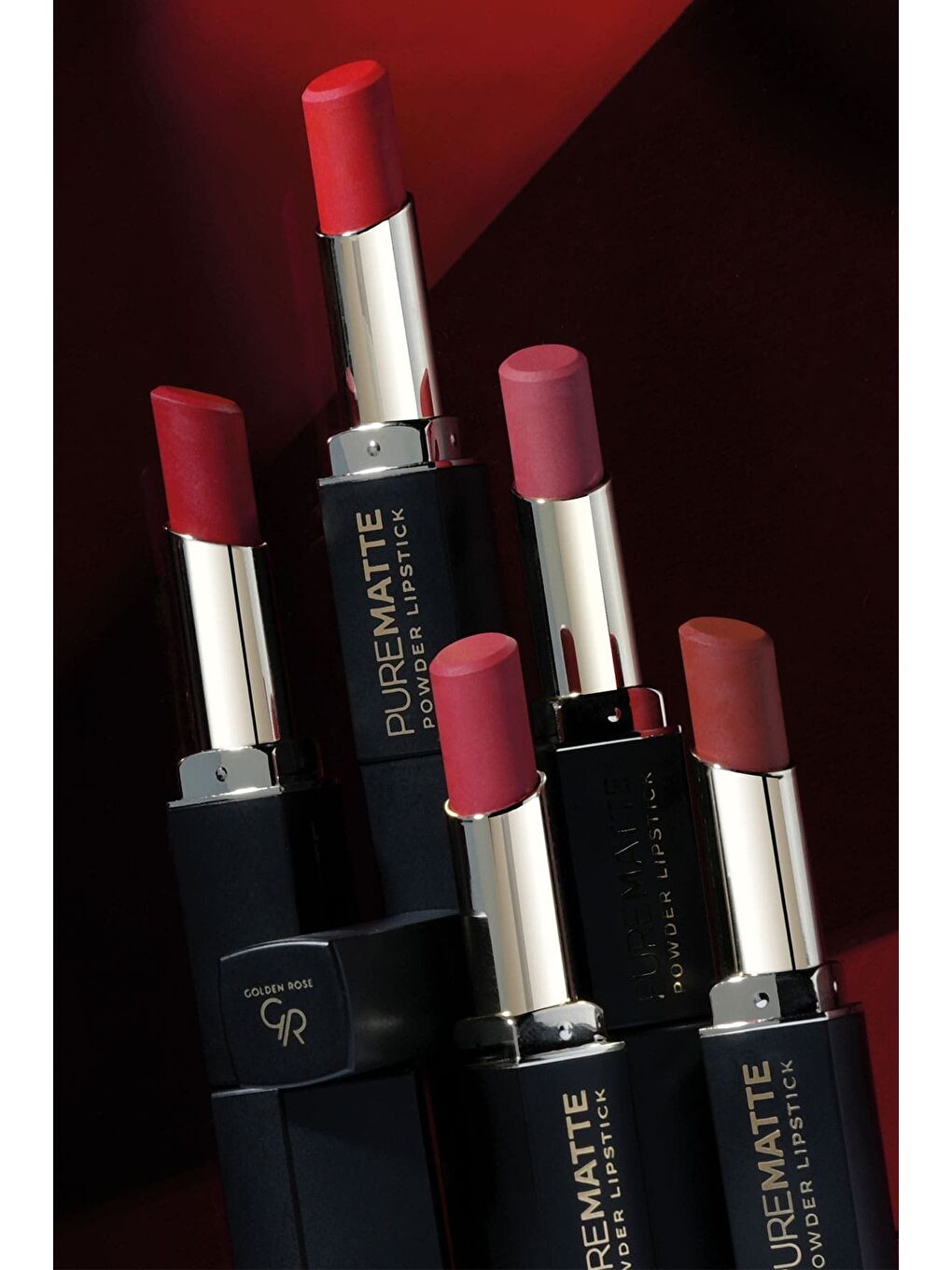 GOLDEN ROSE Pure Matte Powder Lipstick No: 102 - Pudralı Mat Ruj - 4