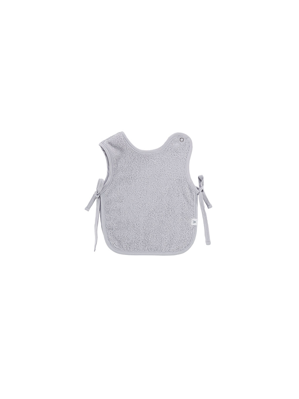 Colors of Joy 2'li Organik Pamuk Müslin Bebek Önlük Seti Gri-4