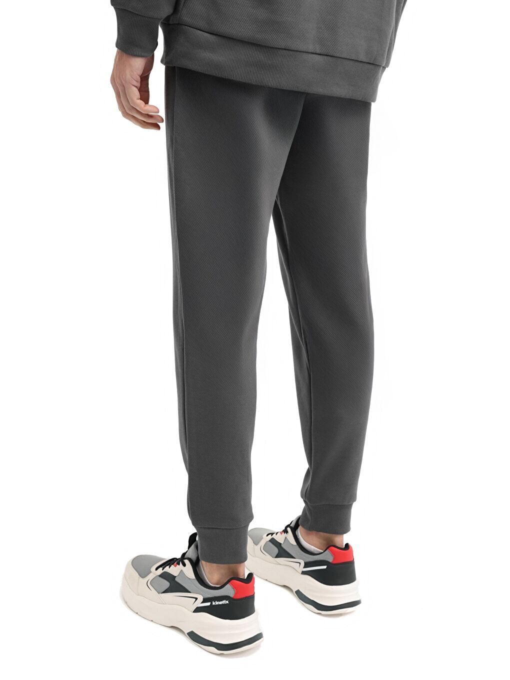 MB REVES 22LJK-586062 5PR Gri Erkek Eşofman Altı-1