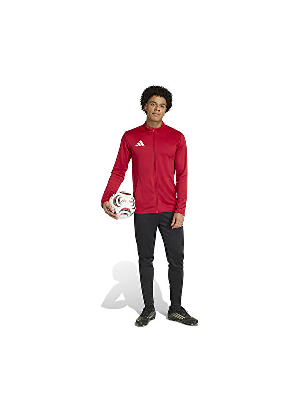Ent26 Tk Jkt Erkek Futbol Kamp Ceketi Jz6586 Kırmızı-2