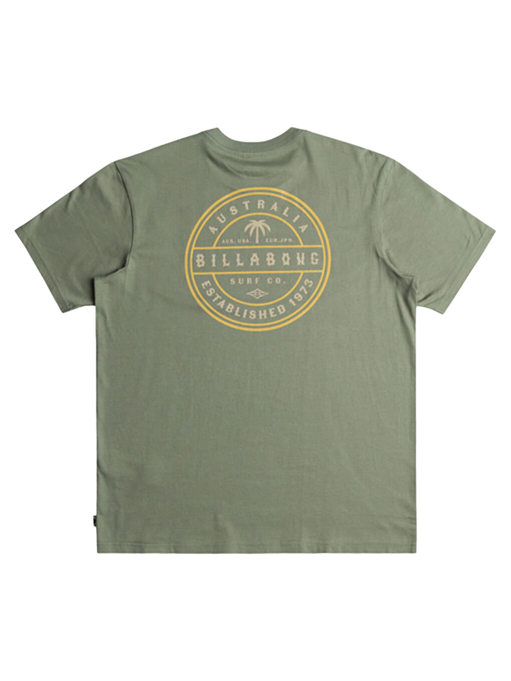 Haki Monogram Tees Erkek Yeşil Tişört-7