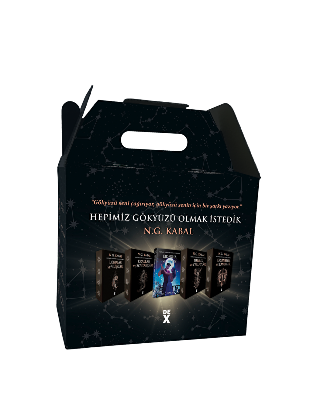 Hepimiz Gökyüzü Olmak İstedik Kutulu Set - N. G. Kabal