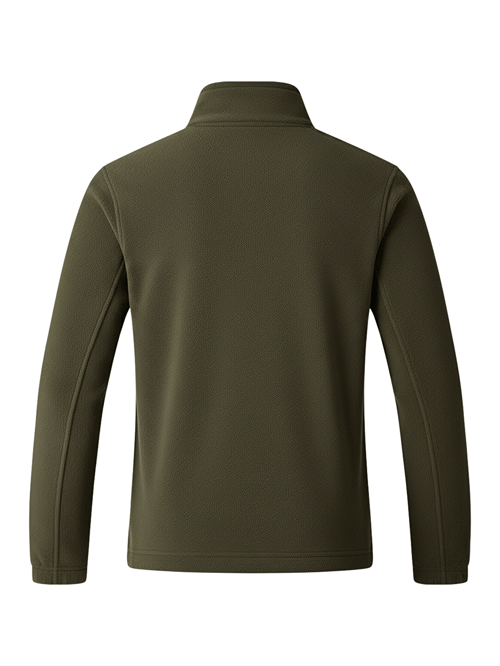 Haki Unisex Polar Tam Fermuarlı Outdoor Polar Ceket Tactical Polar Kadın-erkek Polar Renkli-tam-1