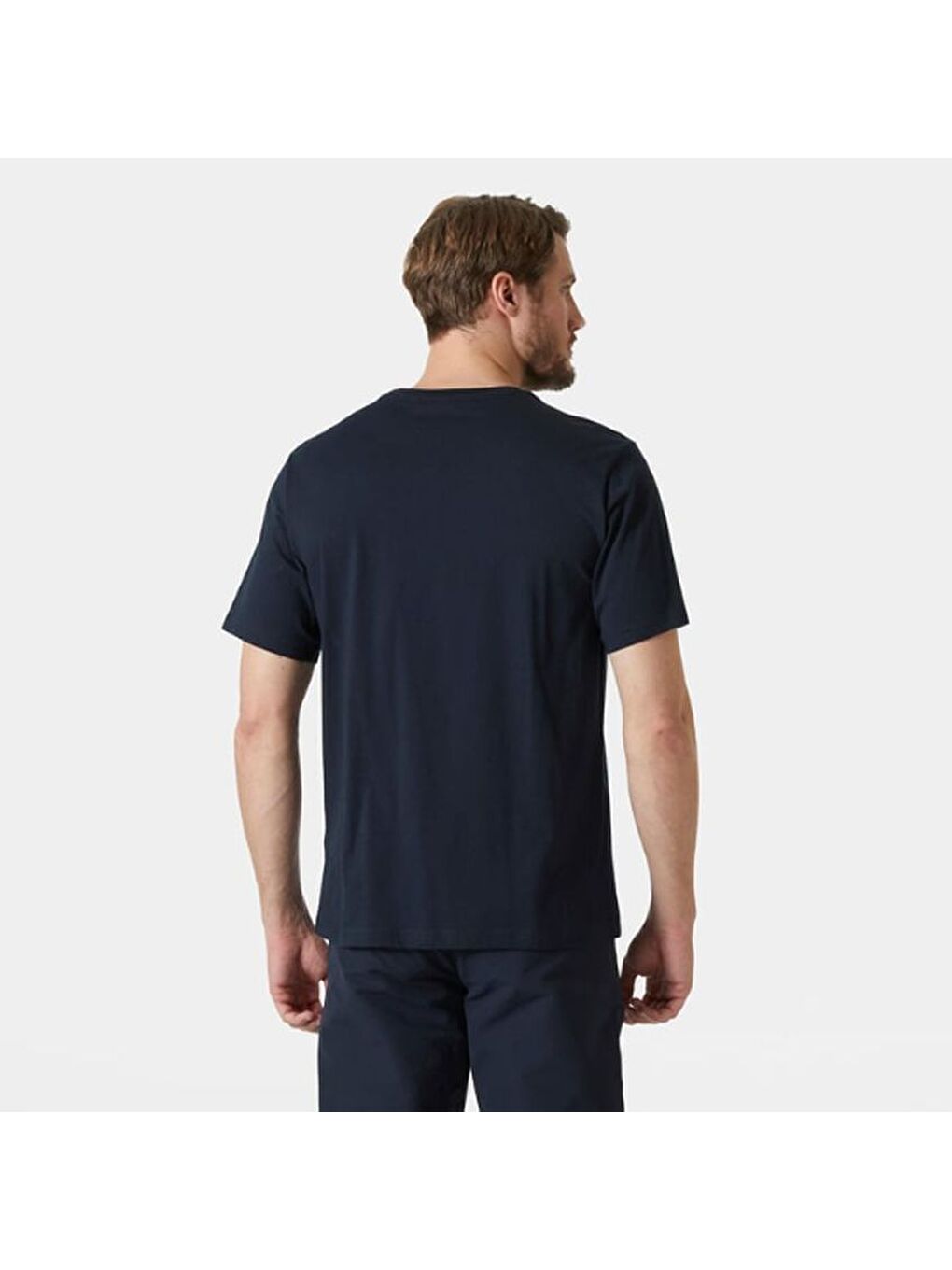 Lacivert HH Logo 3.0 Erkek Kısa Kollu %100 Pamuk Tişört HHA.54596-2