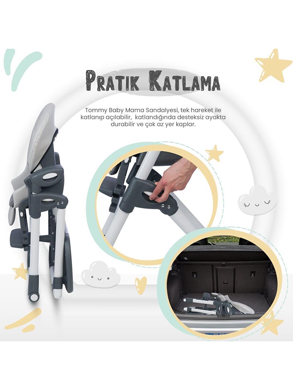 Premium Lüx Mama Sandalyesi-7