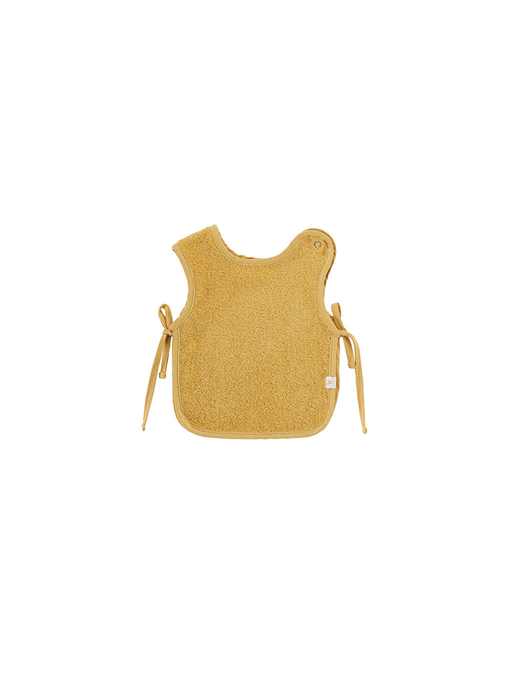 Colors of Joy 2'li Organik Pamuk Müslin Bebek Önlük Seti Hardal-3