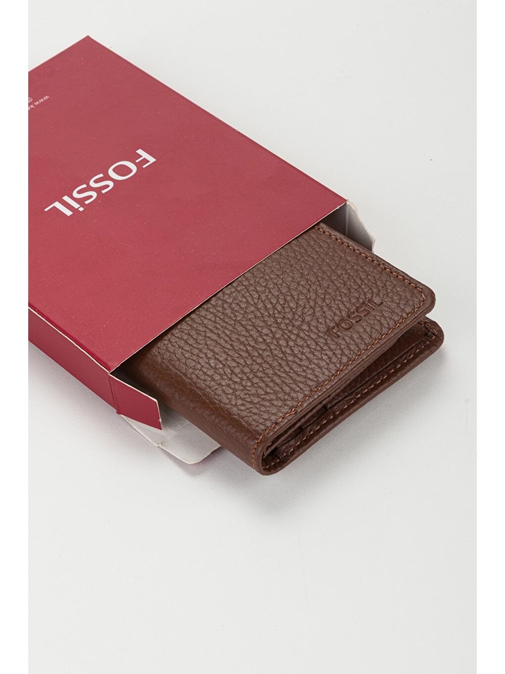 Kahverengi Kutulu Hakiki Deri Dikey Ekstra Kartlıklı Mini Erkek El Portföyü Cüzdan-7