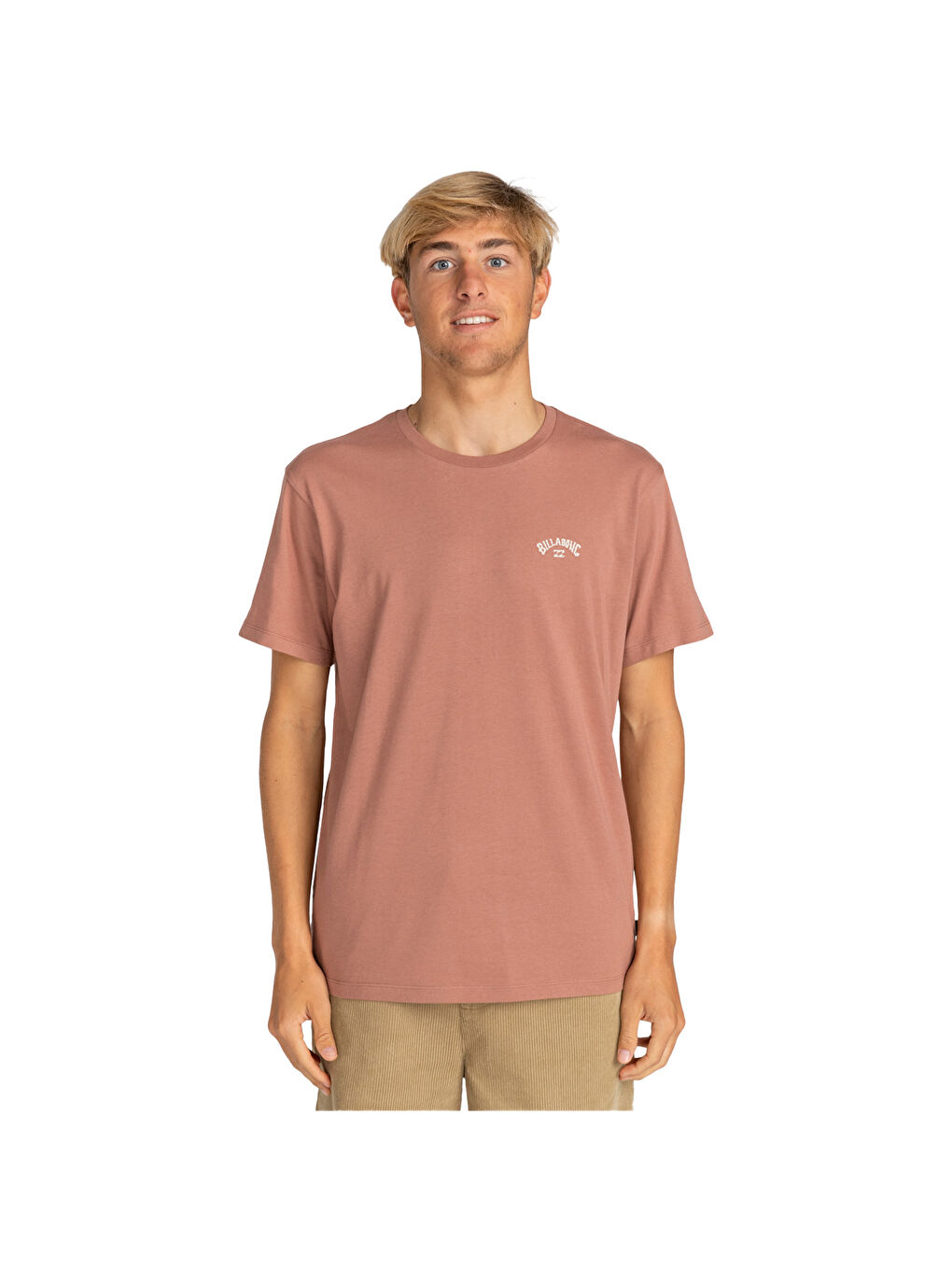 Bordo Arch Crew Ss Erkek Kırmızı Tişört-1