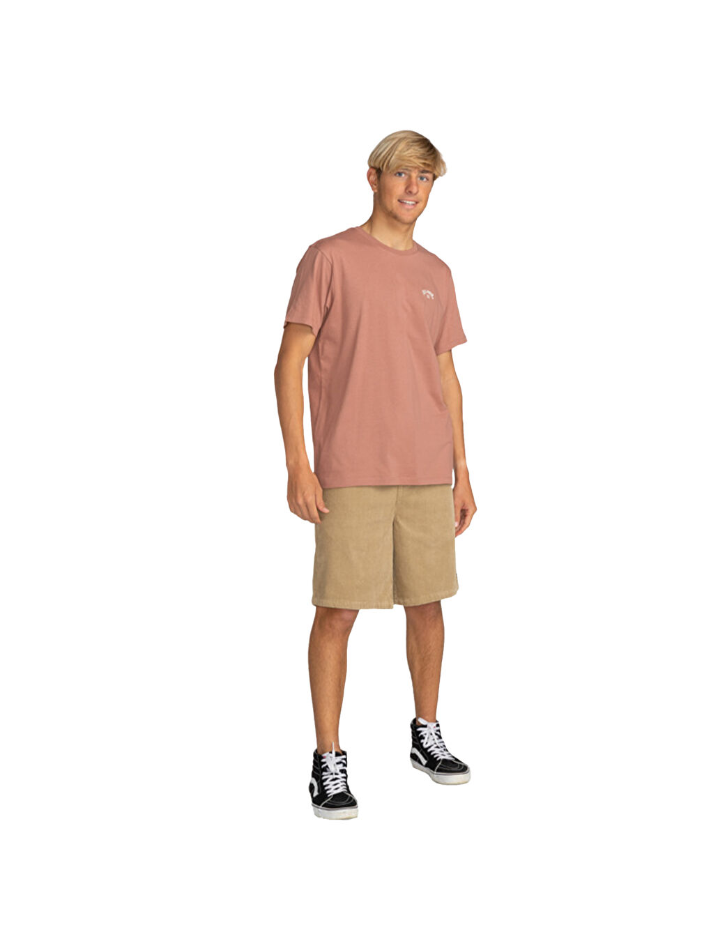 Bordo Arch Crew Ss Erkek Kırmızı Tişört-4