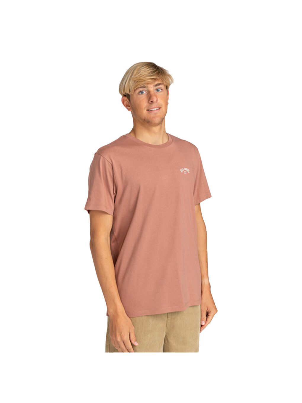 Bordo Arch Crew Ss Erkek Kırmızı Tişört-5