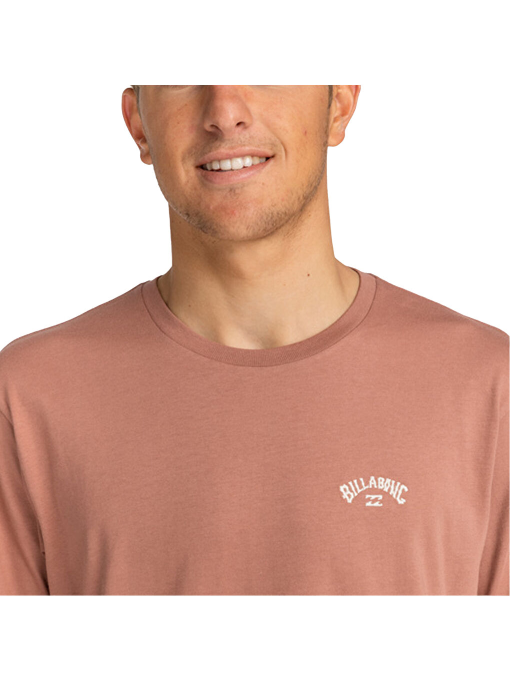 Bordo Arch Crew Ss Erkek Kırmızı Tişört-6