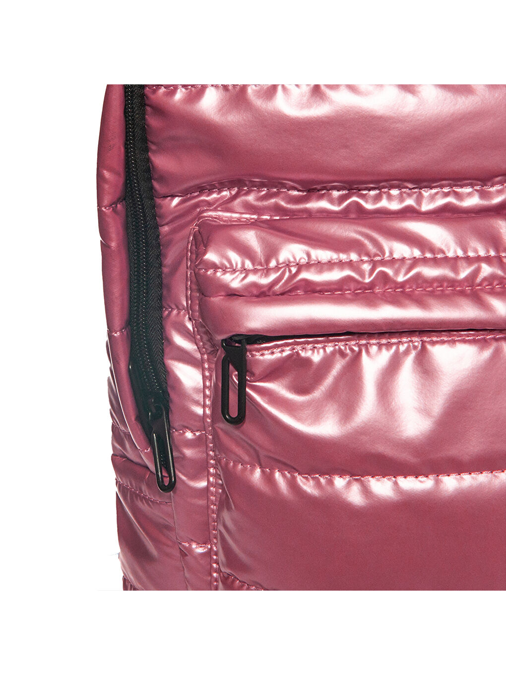 Moods Up Loved Kapitone Su Geçirmez Kumaşlı Okul ve Laptop Sırt Çantası Pembe-4