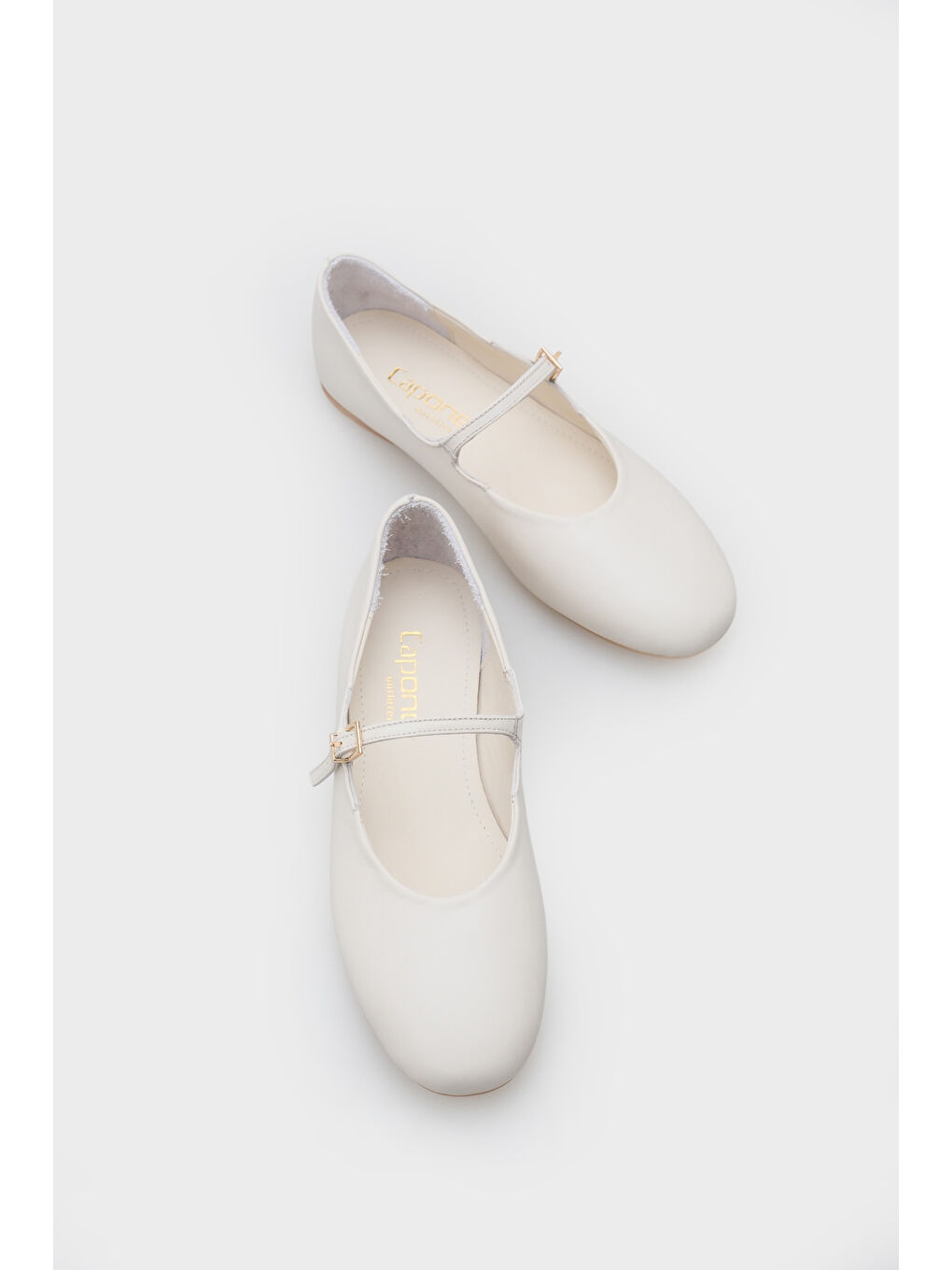 Bej Sheri Hakiki Deri Kadın Babet-5