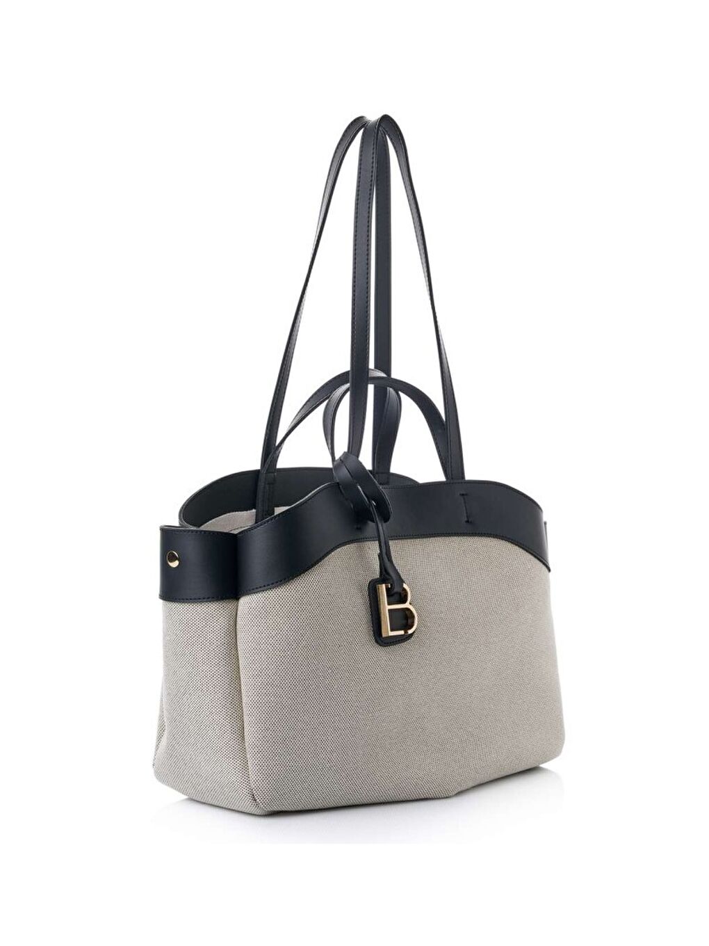 Siyah Isla Kadın Omuz ve El Çantası-1