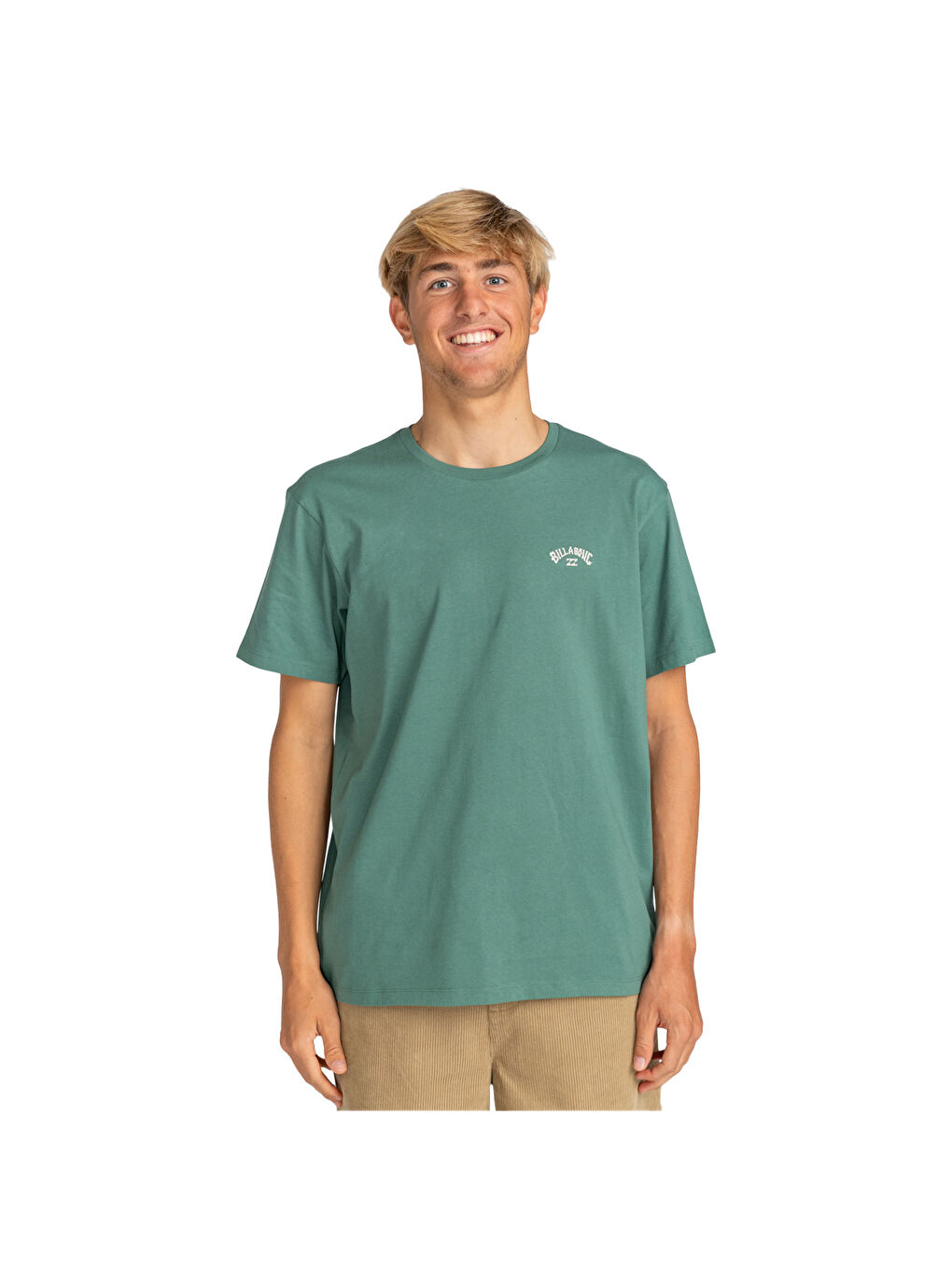 Arch Crew Ss Erkek Yeşil Tişört-1