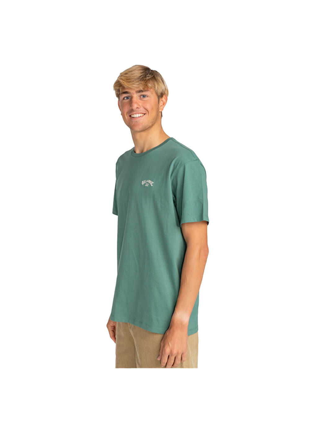 Arch Crew Ss Erkek Yeşil Tişört-2