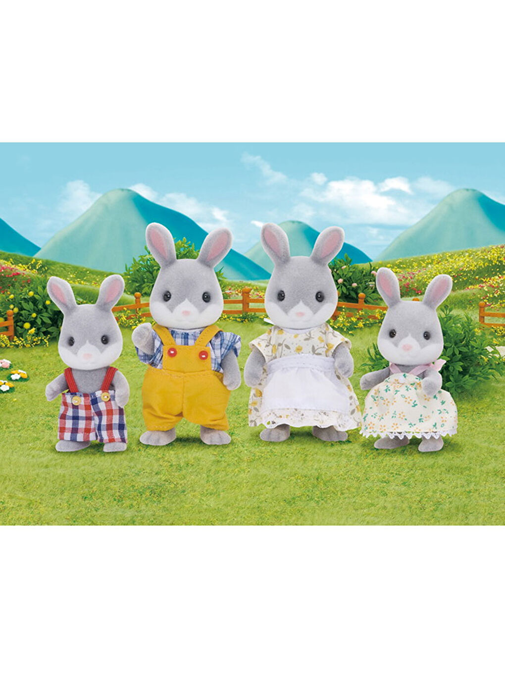 Pamuk Kuyruklu Tavşan Ailesi 4030-2