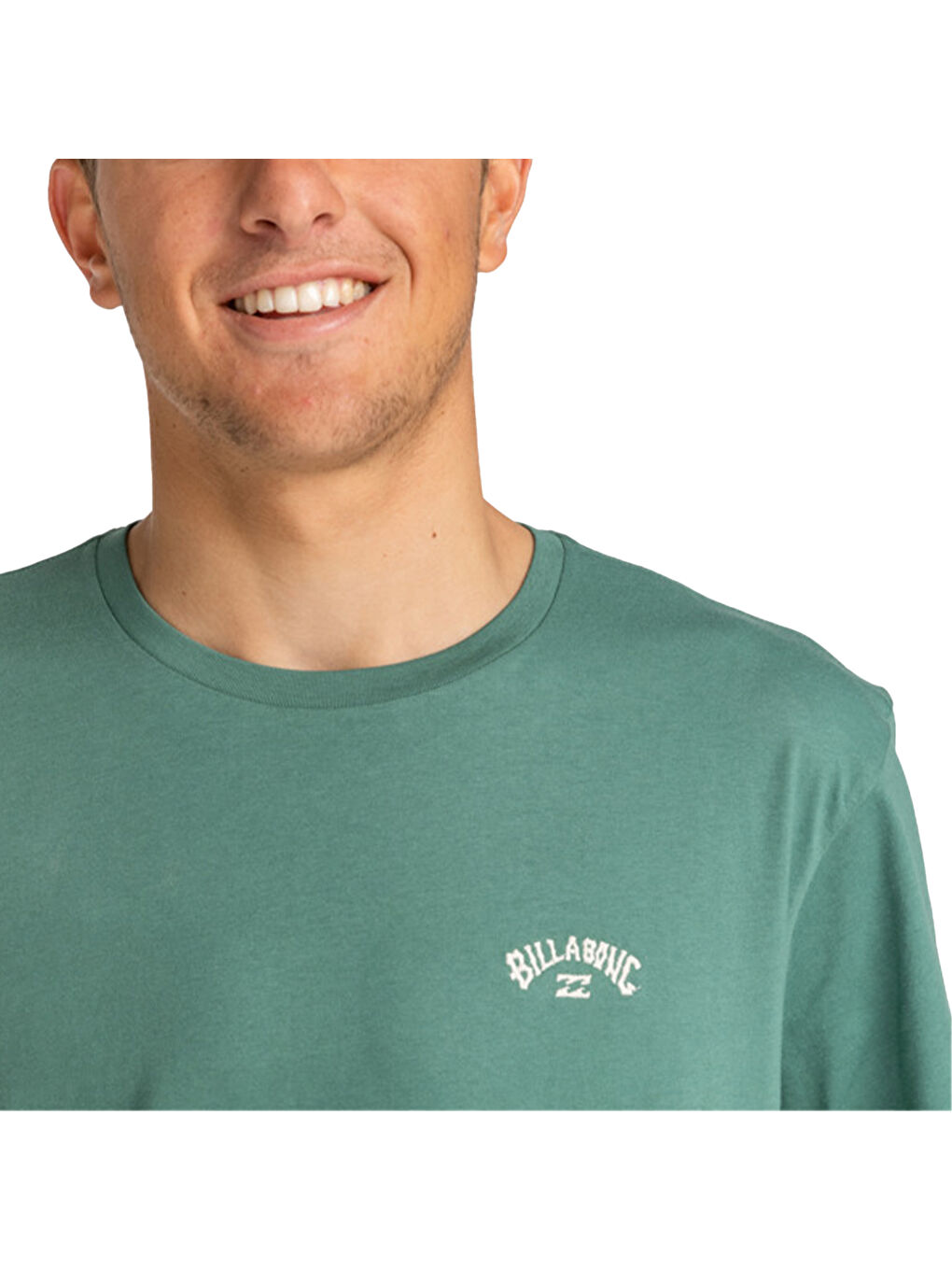 Arch Crew Ss Erkek Yeşil Tişört-6