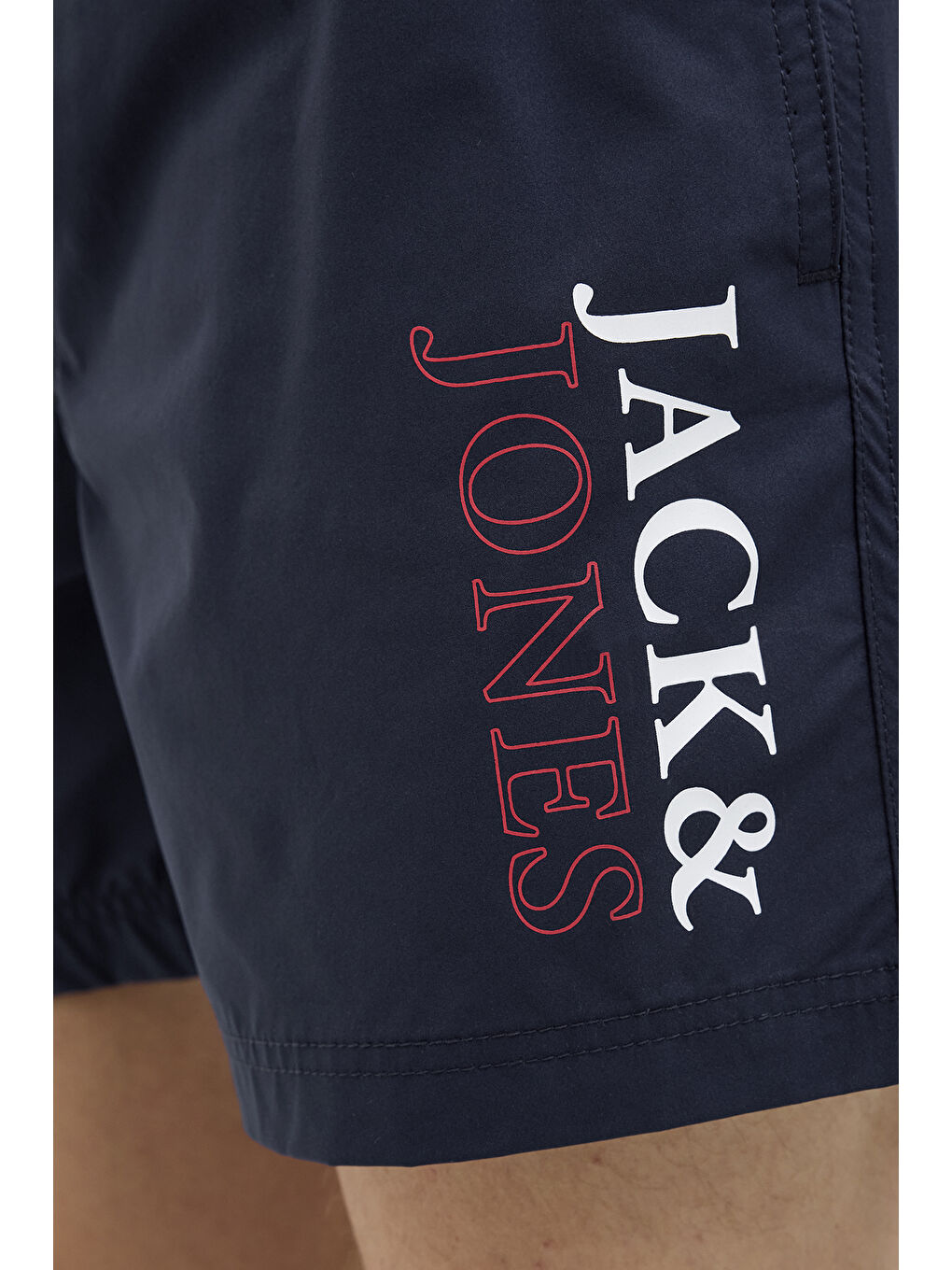 Lacivert Pants Studio Jpstmaui Regular Fit Logolu Bağlamalı Mayo Short 12272799-1