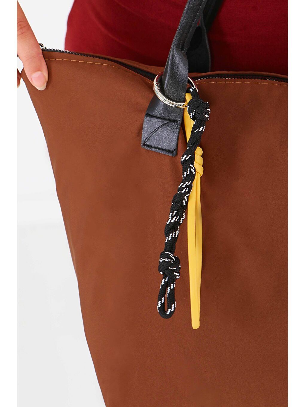 Kahverengi Kadın Kahve Kol Çantası - 27541-2