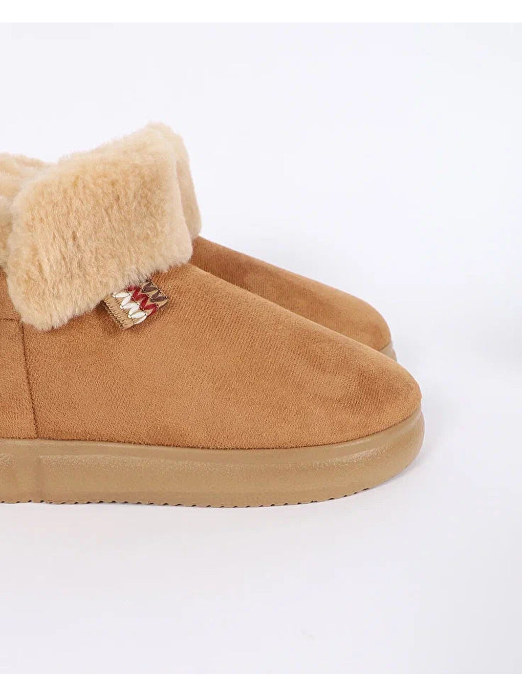 Kahverengi Kadın Panduf - CALMFEET-3