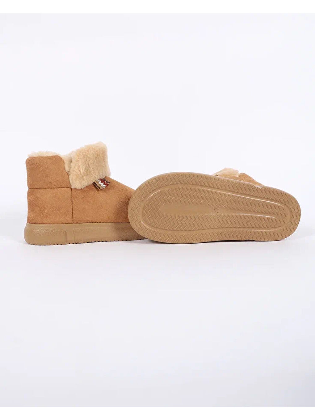 Kahverengi Kadın Panduf - CALMFEET-4