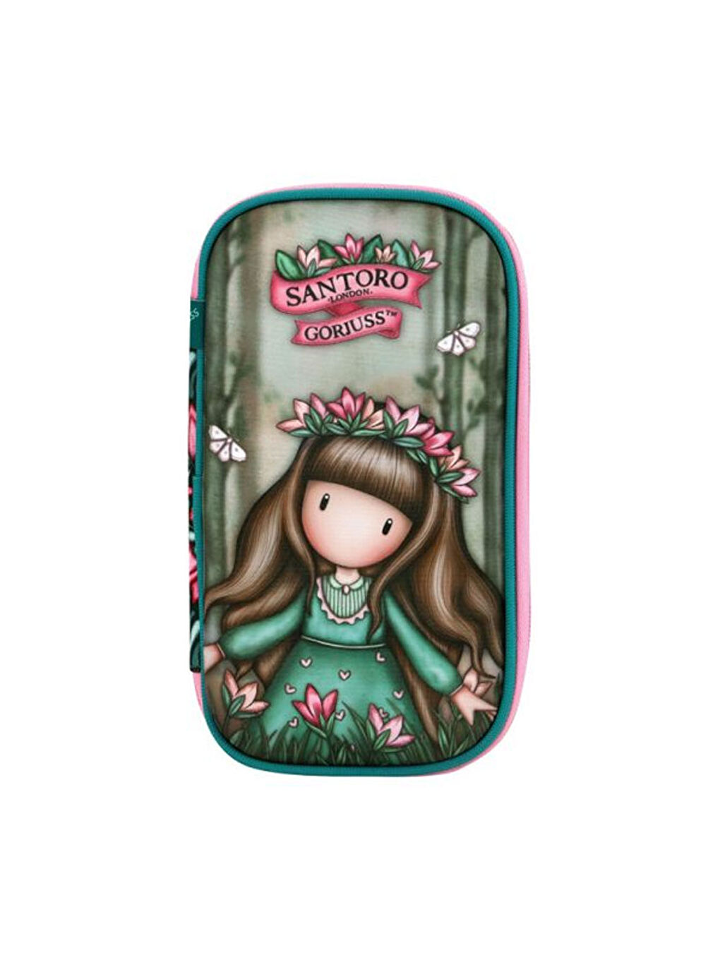 Gorjuss Woodland Wildflower Oval İçi Dolu Kalem Çantası 1046GJ24