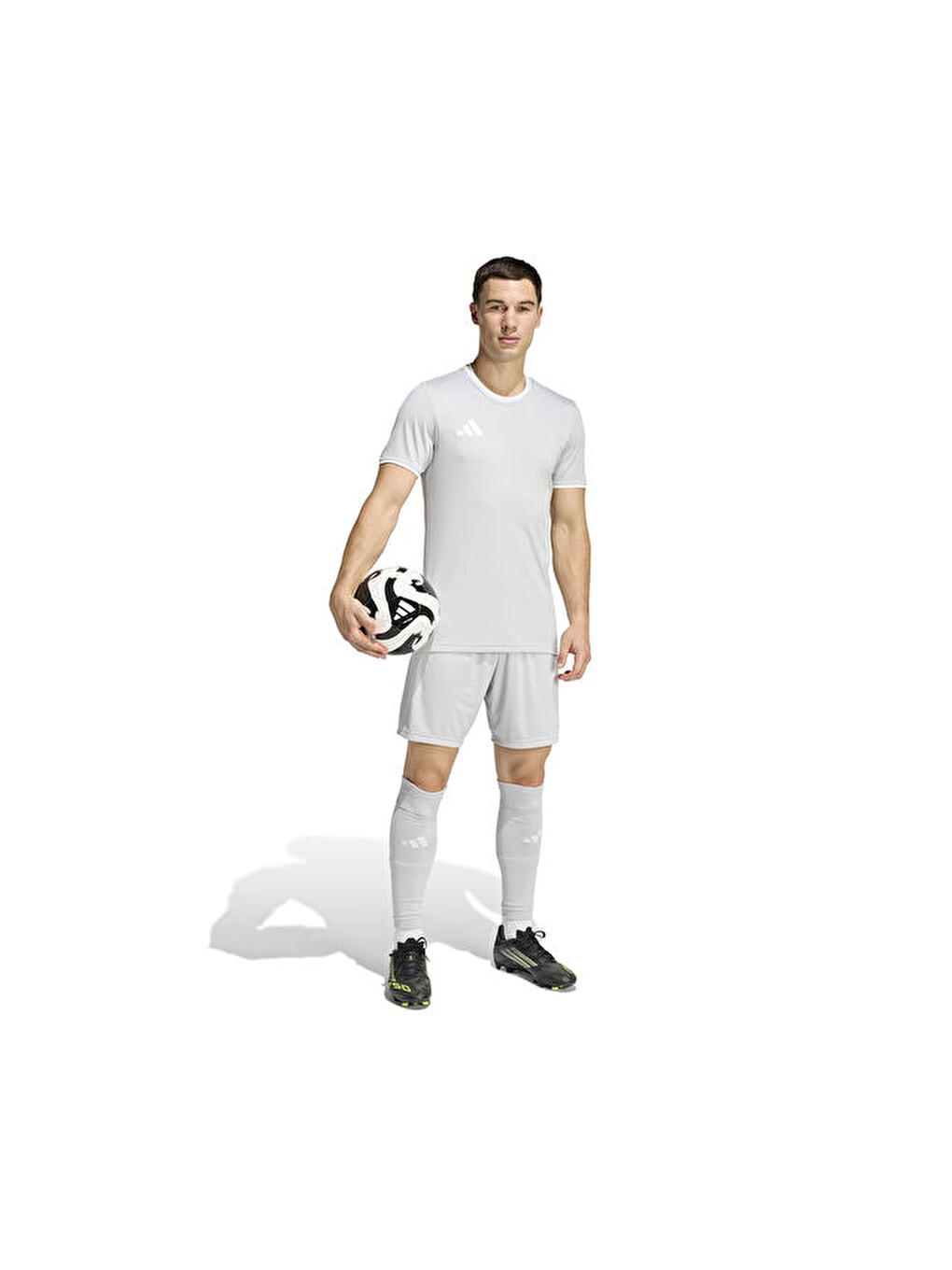 Ent26 Sho Erkek Futbol Şortu Jz2515 Gri-2