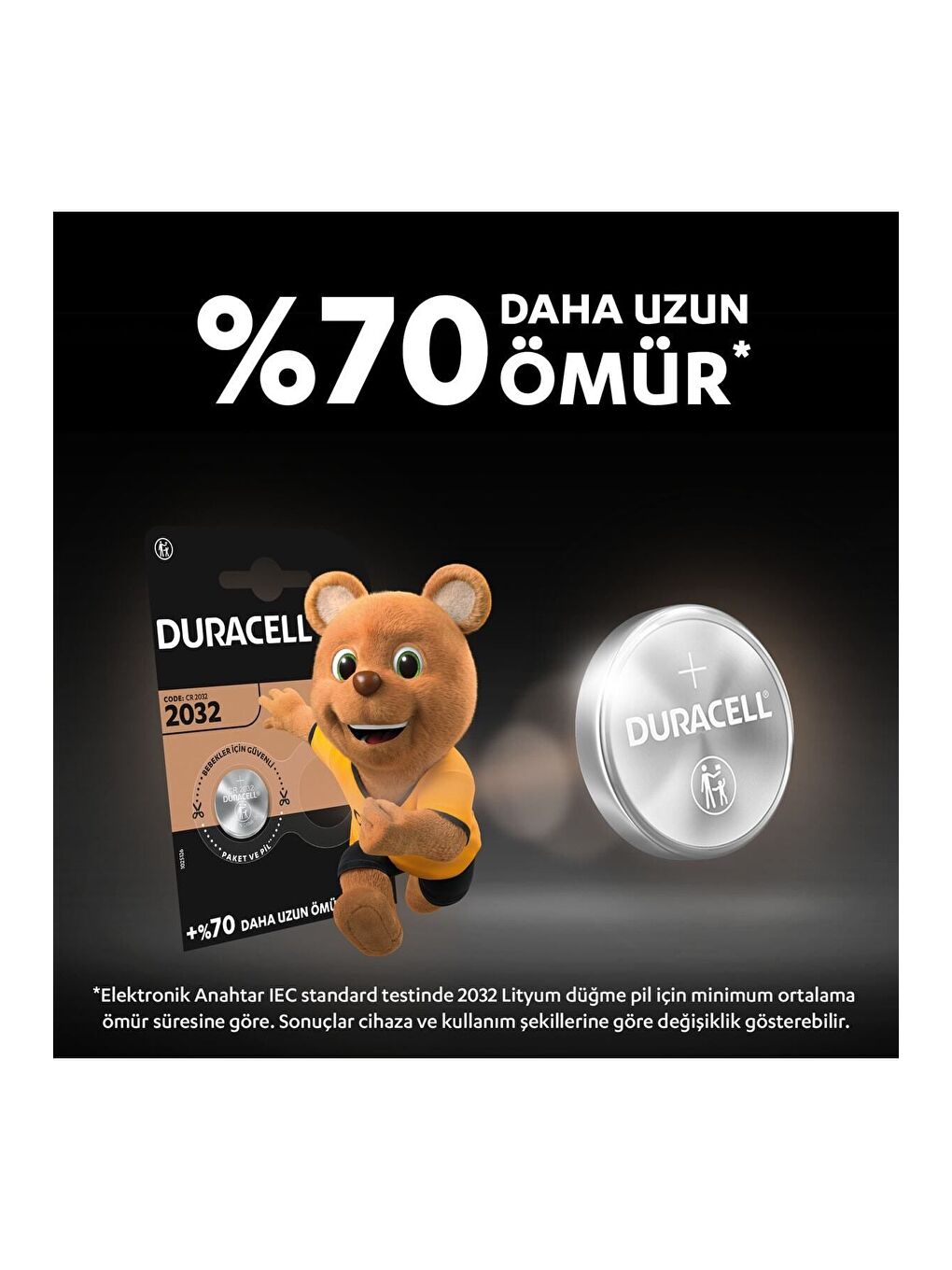 Özel Cr2032 Lityum Düğme Pil 3v   CR2032  5 Adet-5