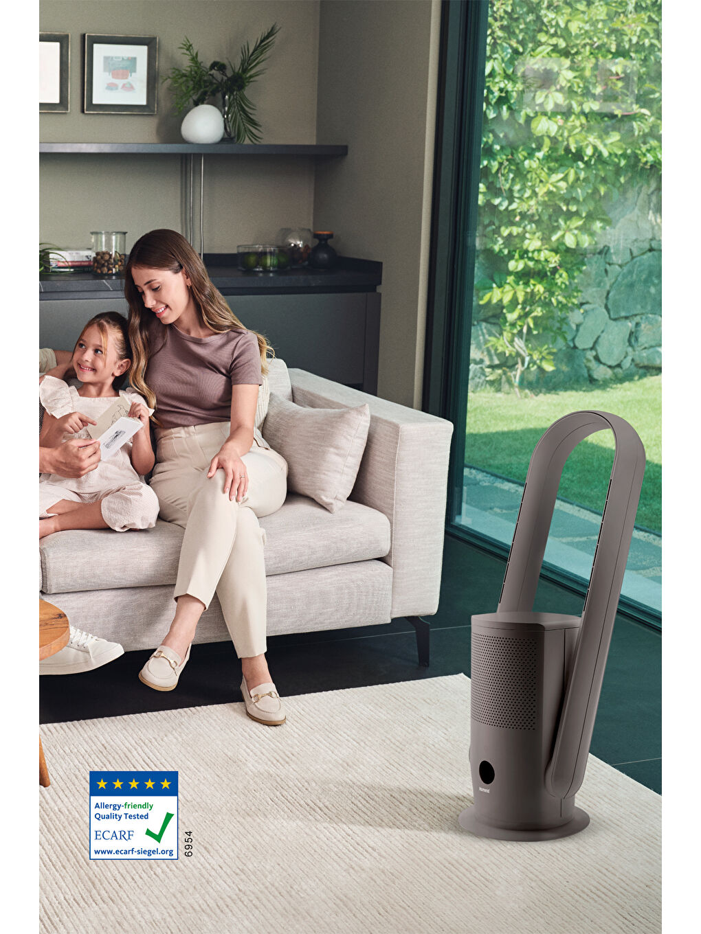 O-zone Cool + Heatwave 9009h Hava Temizleyicisi Gri