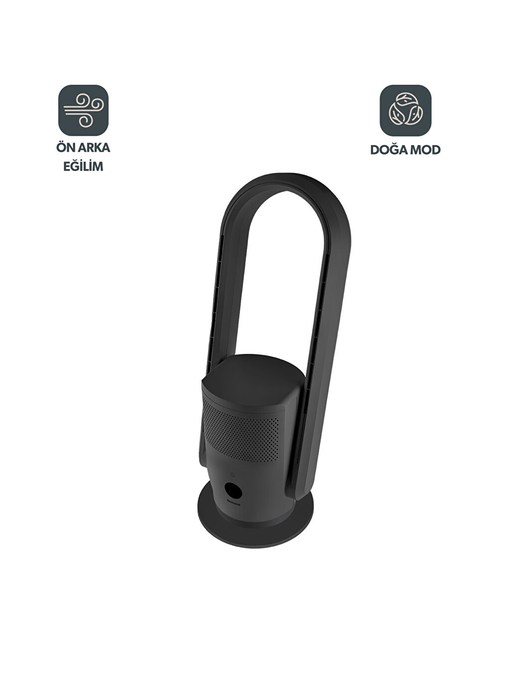 O-zone Cool + Heatwave 9009h Hava Temizleyicisi Gri-4