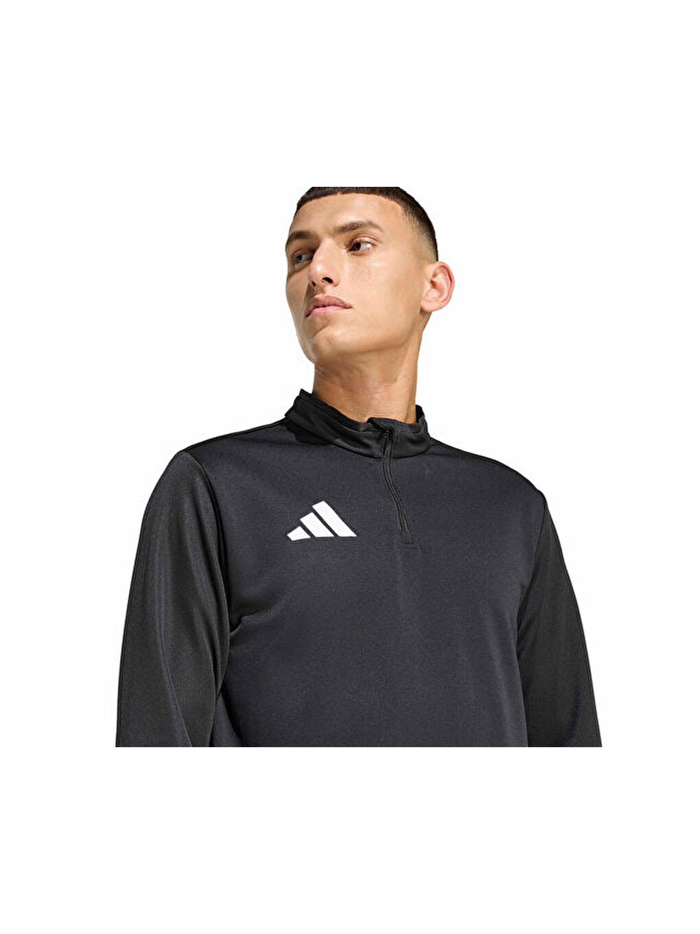 Ent26 Tr Top Erkek Futbol Uzun Kollu Antrenman Tişörtü Jz6658 Siyah-3